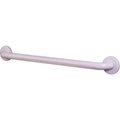 Component Sourcing International CSI Bathware 36" Straight Grab Bar, Stainless Steel, White - BAR-SB36-TW-125-PW BAR-SB36-TW-125-PW